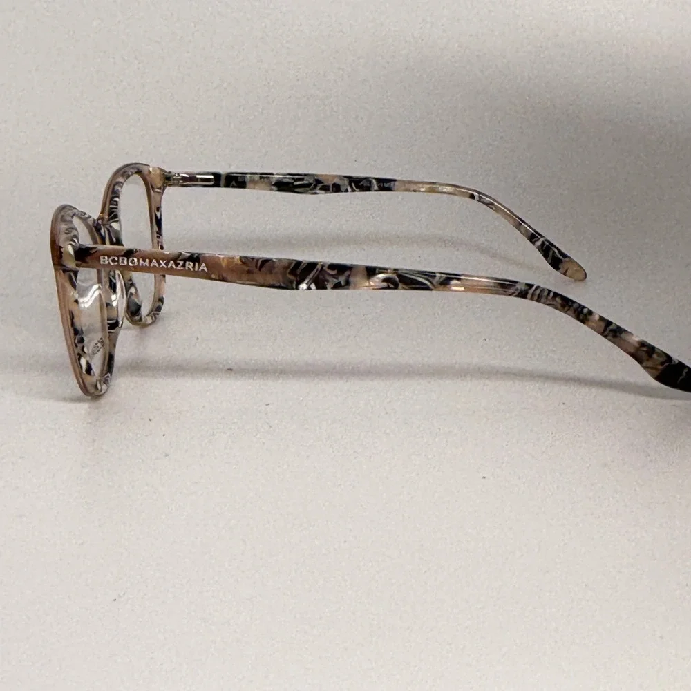 BCBGMAXAZRIA Darby Blush Multi Tortoise Cat Eye Eyeglasses Frames 50-16-135‎ CV
